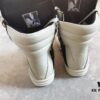 6930ef816e68136f4d9b3890 Rick Owens White Inverted Triangle Black Horse Hair