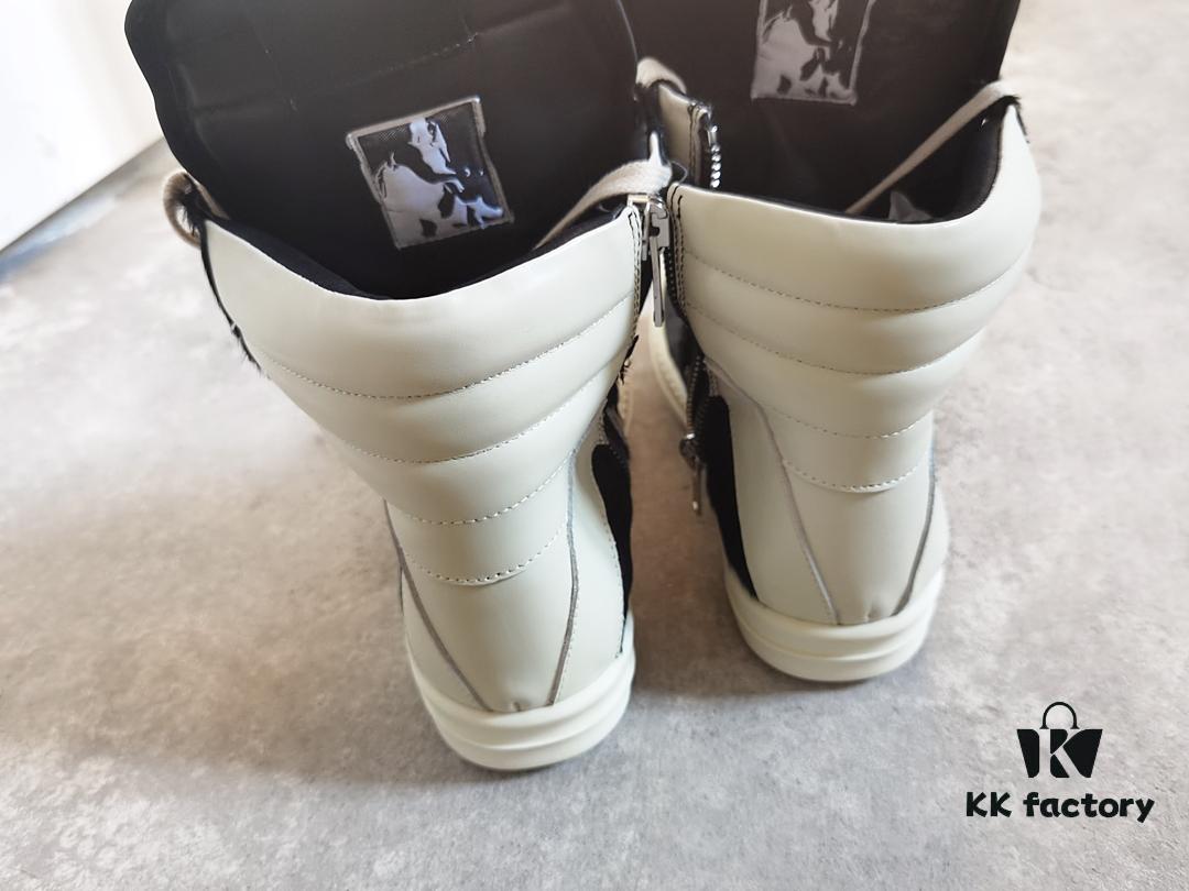 6930ef816e68136f4d9b3890 Rick Owens White Inverted Triangle Black Horse Hair