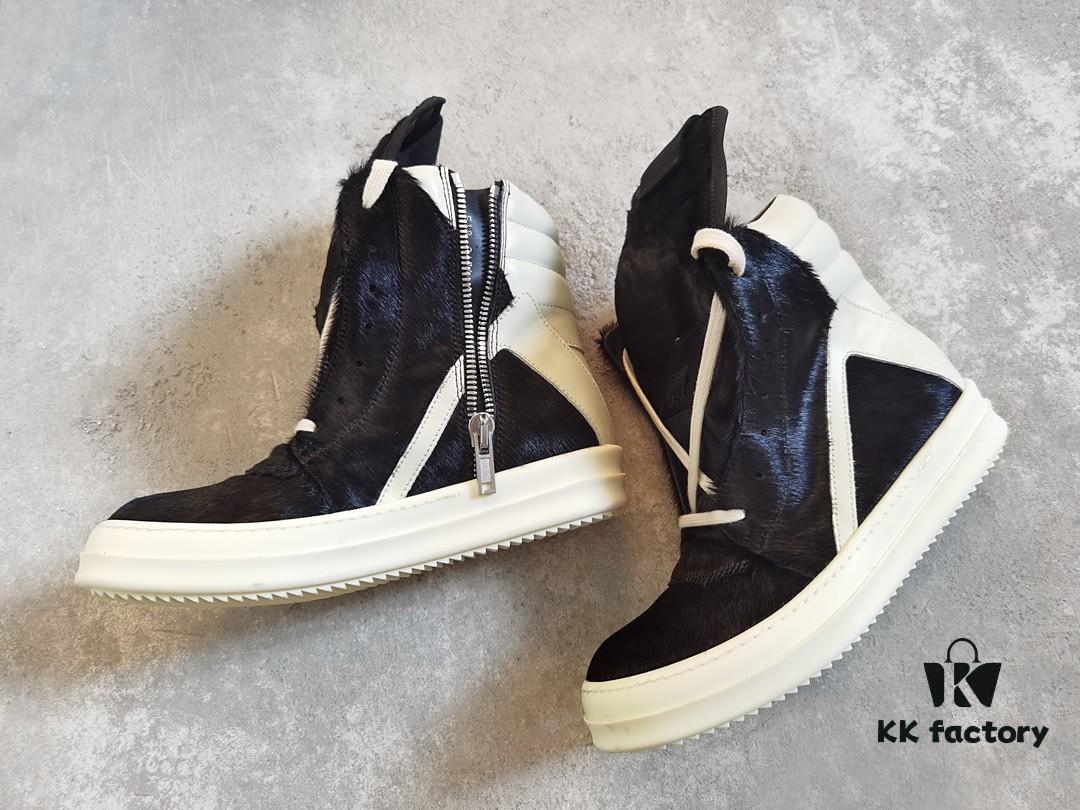 6930ef826e68136f4d9b3891 Rick Owens White Inverted Triangle Black Horse Hair