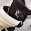 6930ef836e68136f4d9b3892 Rick Owens White Inverted Triangle Black Horse Hair