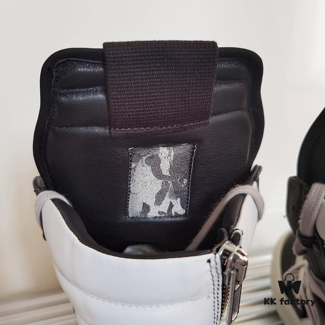 Rick Owens Black and White Tied Inverted Triangle