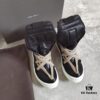 Rick Owens All-Black Harness Reverse Triangle Shoes