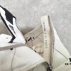 Rick Owens All-White Lace-Up Reverse Triangle