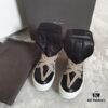 Rick Owens All-Black Harness Reverse Triangle Shoes