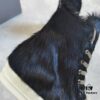 6930efa96e68136f4d9b38c9 Rick Owens Horsehair High-top Lace-up Shoes