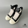 6930efaf6e68136f4d9b38d1 Rick Owens 2022 New Arrival Chunky Lace Series - Mainline Black High-Top Leather Lace-Up Shoes