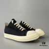 6930efbd6e68136f4d9b38e5 Rick Owens DRKSHDW Classic Canvas Low-top Lace-up with Back Tab