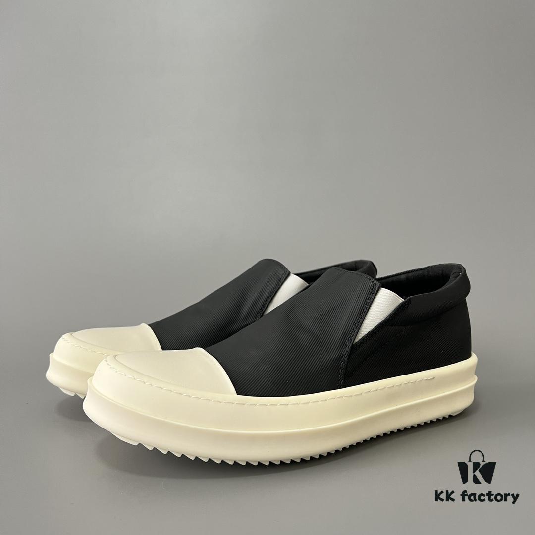 6930efc96e68136f4d9b38f1 Rick Owens DRKSHDW Vintage Wax Canvas Slip-On Loafer