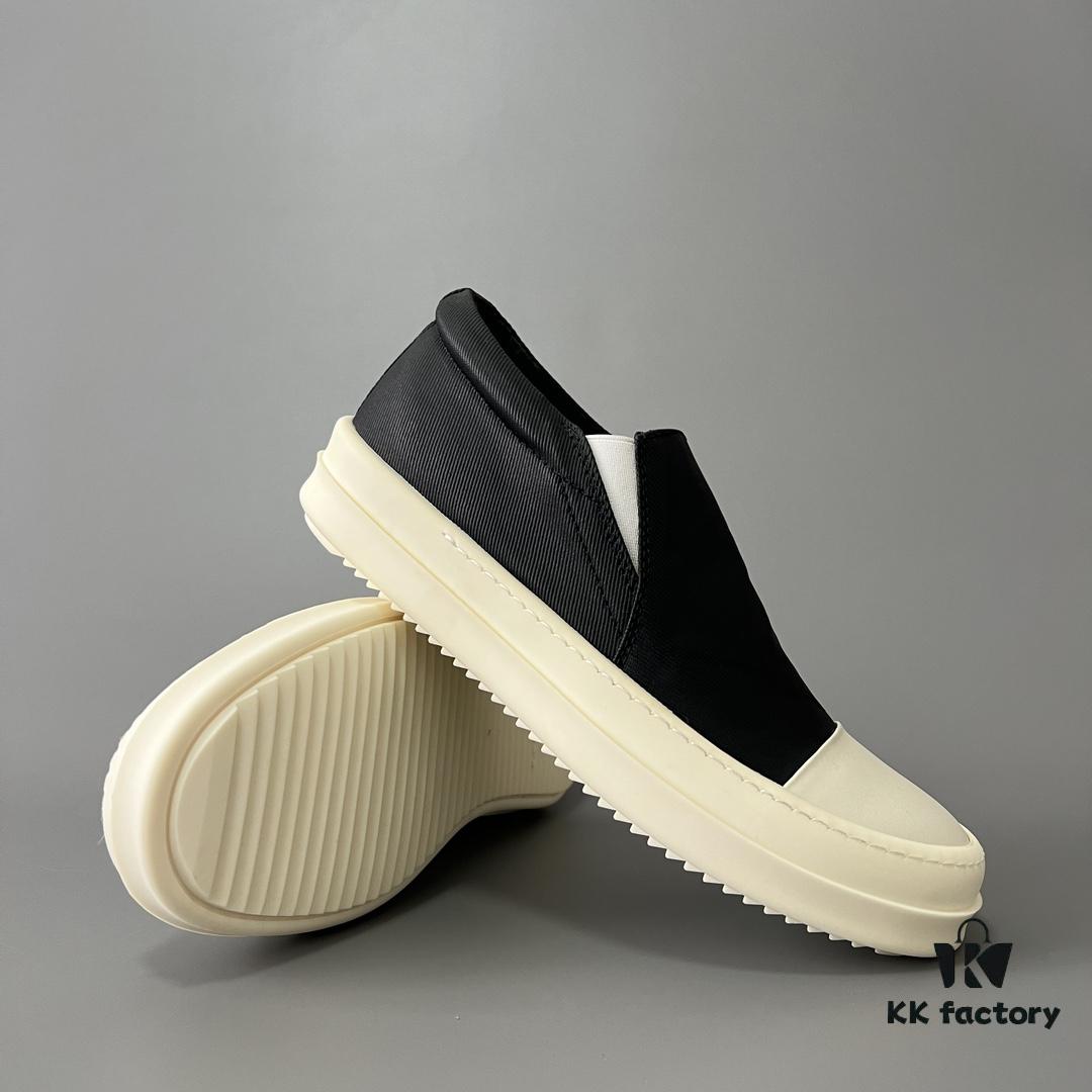 6930efd16e68136f4d9b38fa Rick Owens DRKSHDW Vintage Wax Canvas Slip-On Loafer