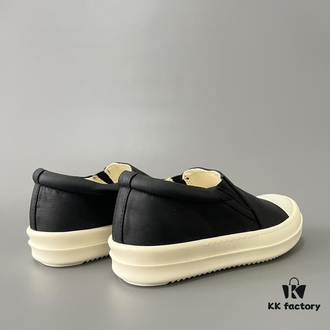 6930efd76e68136f4d9b3901 Rick Owens DRKSHDW Slip-on Black Nylon Silk Composite