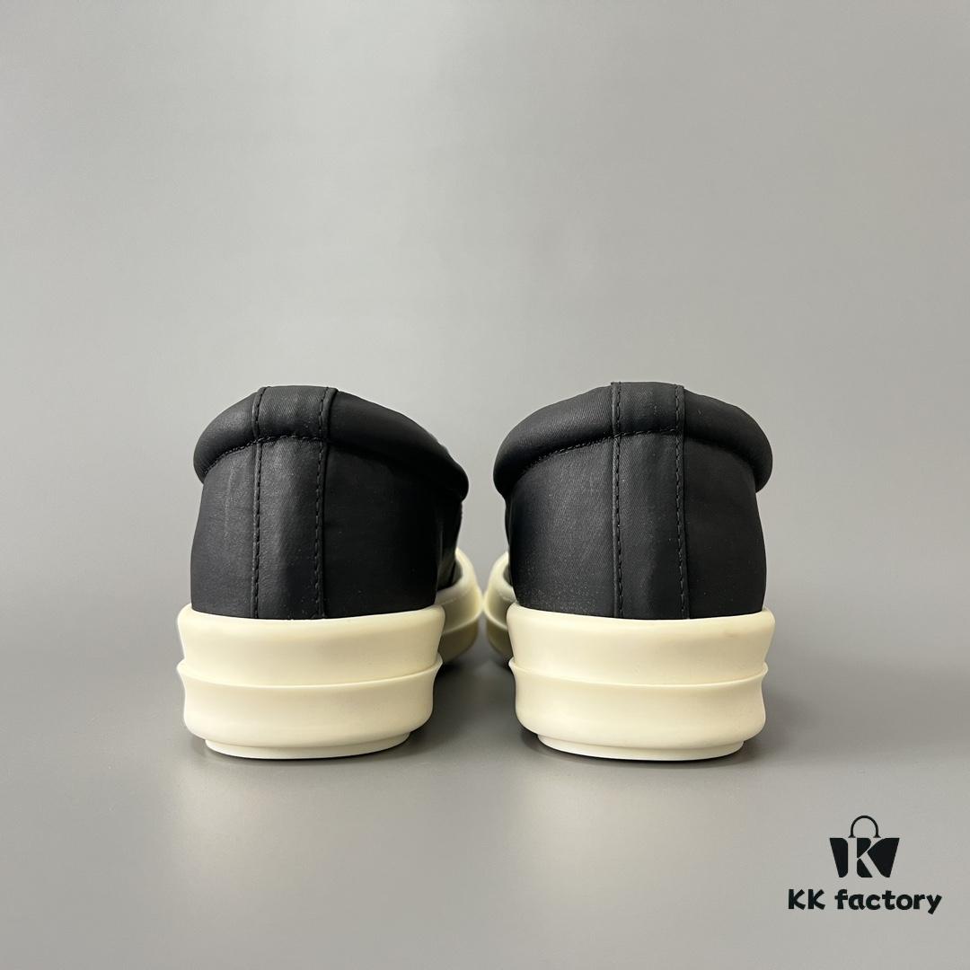 6930efd86e68136f4d9b3903 Rick Owens DRKSHDW Slip-on Black Nylon Silk Composite