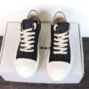 6930efe56e68136f4d9b3918 Rick Owens DRKSHDW Textured Low-Top Lace-Up with Logo Print (Note: Logo Only on Right Foot)