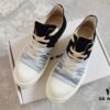 6930eff46e68136f4d9b392d Rick Owens DRKSHDW High-Top Canvas White Crinkle