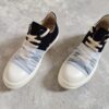 6930eff76e68136f4d9b3932 Rick Owens DRKSHDW High-Top Canvas White Crinkle