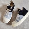 6930eff86e68136f4d9b3934 Rick Owens DRKSHDW High-Top Canvas White Crinkle