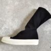 Rick Owens DRKSHDW Elastic Canvas Low-Top Boots