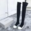 6930f00a6e68136f4d9b3945 Rick Owens DRKSHDW Elastic Canvas Over-the-Knee Boots