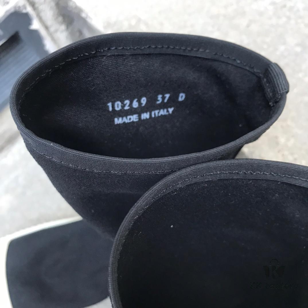 Rick Owens DRKSHDW Elastic Canvas Low-Top Boots