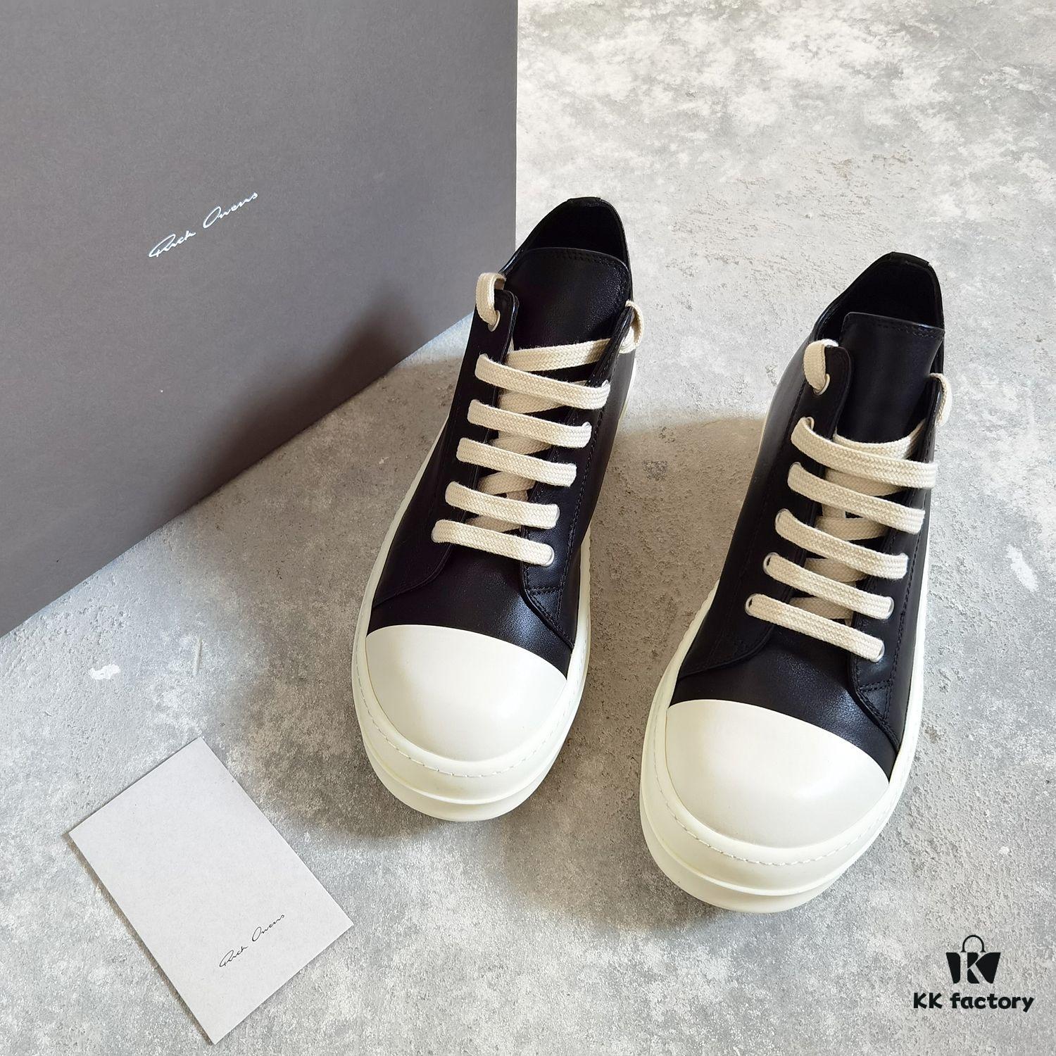 6930f0216e68136f4d9b3965 Rick Owens Low-top Lace-up Leather Converse