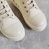 6930f0336e68136f4d9b3984 Rick Owens White Full-Grain Calfskin High-Top Lace-Up Converse Style