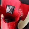 6930f0456e68136f4d9b39a0 Rick Owens Deep Crimson Leather High-Top Converse Style Shoes