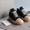 6930f0496e68136f4d9b39a2 Rick Owens Style Low-Cut Cowhide with Apricot Sole