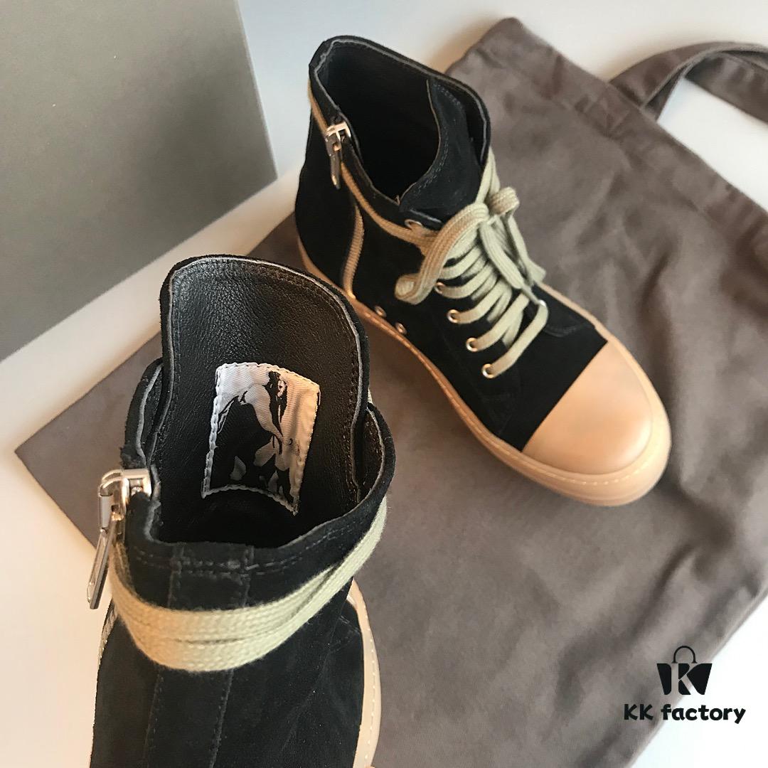 6930f0506e68136f4d9b39b0 Rick Owens Style High-Top Converse-Inspired Sneakers with Apricot Sole