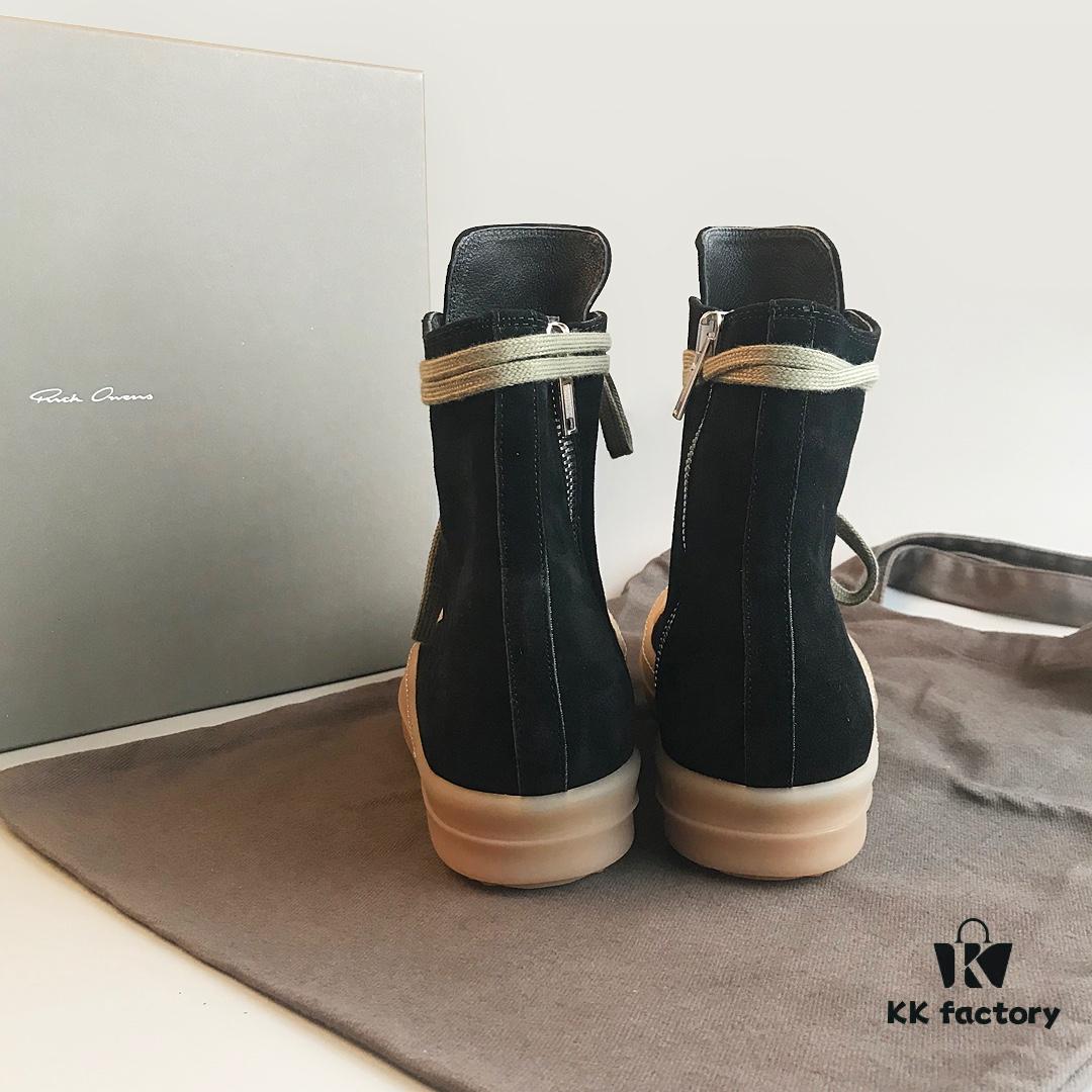 6930f0516e68136f4d9b39b3 Rick Owens Style High-Top Converse-Inspired Sneakers with Apricot Sole