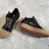6930f0566e68136f4d9b39b7 Rick Owens Style Low-Cut Leather Converse with Apricot Sole