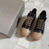 6930f0586e68136f4d9b39bc Rick Owens Style Low-Cut Leather Converse with Apricot Sole