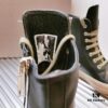 6930f0686e68136f4d9b39cd Rick Owens Style High-Top Leather Converse with Apricot Sole
