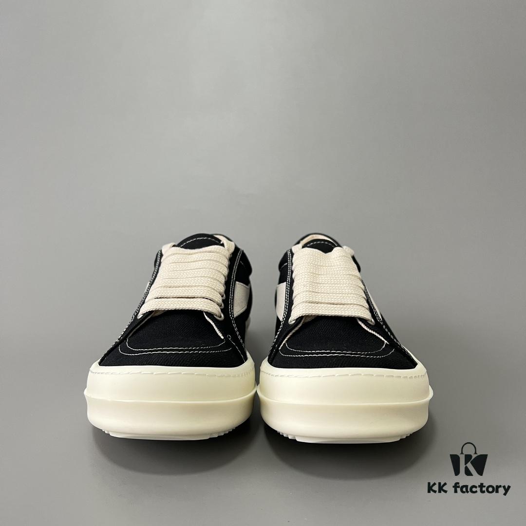 6930f0836e68136f4d9b39f2 Rick Owens DRKSHDW-inspired Twill Low-top Vans Style