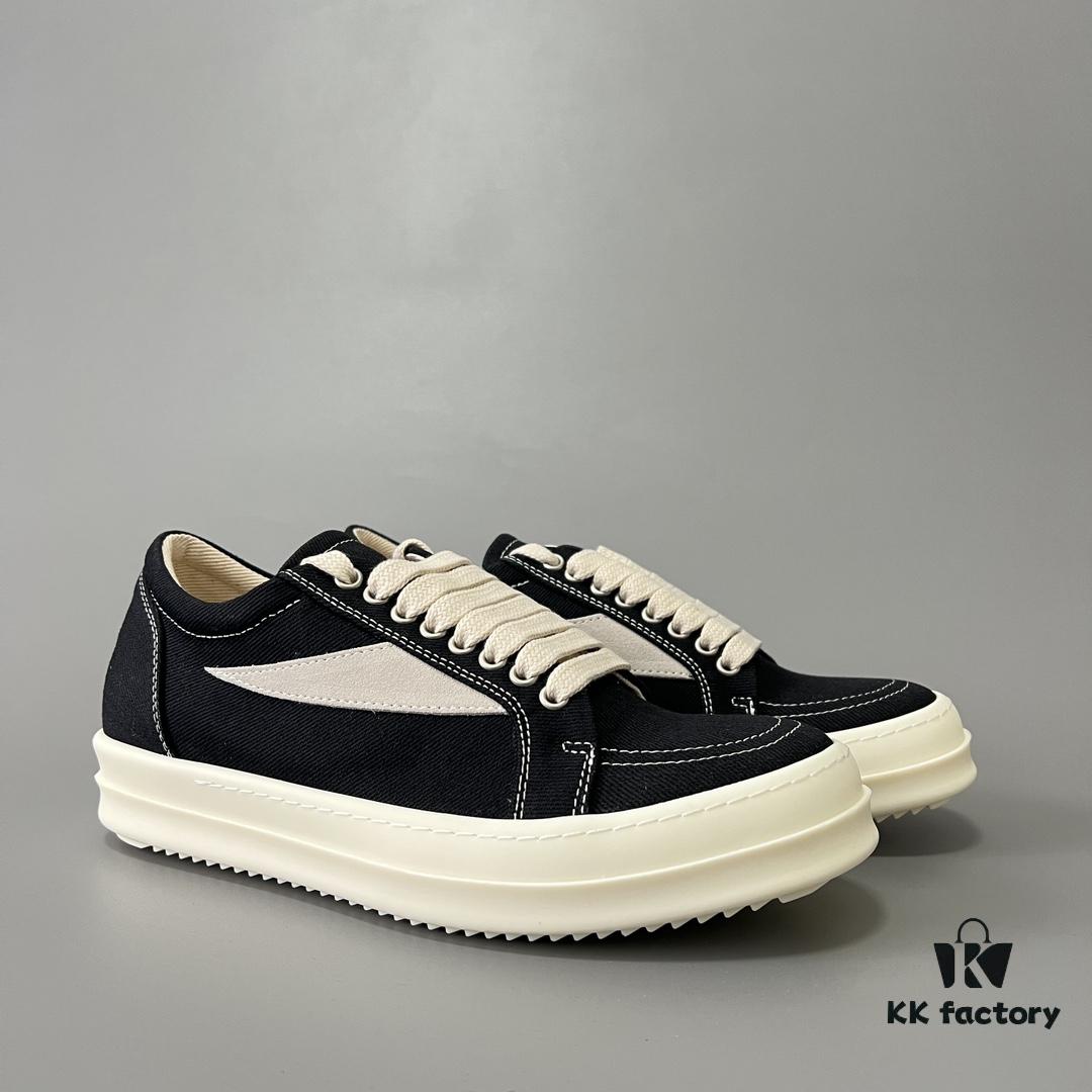 6930f0836e68136f4d9b39f3 Rick Owens DRKSHDW-inspired Twill Low-top Vans Style