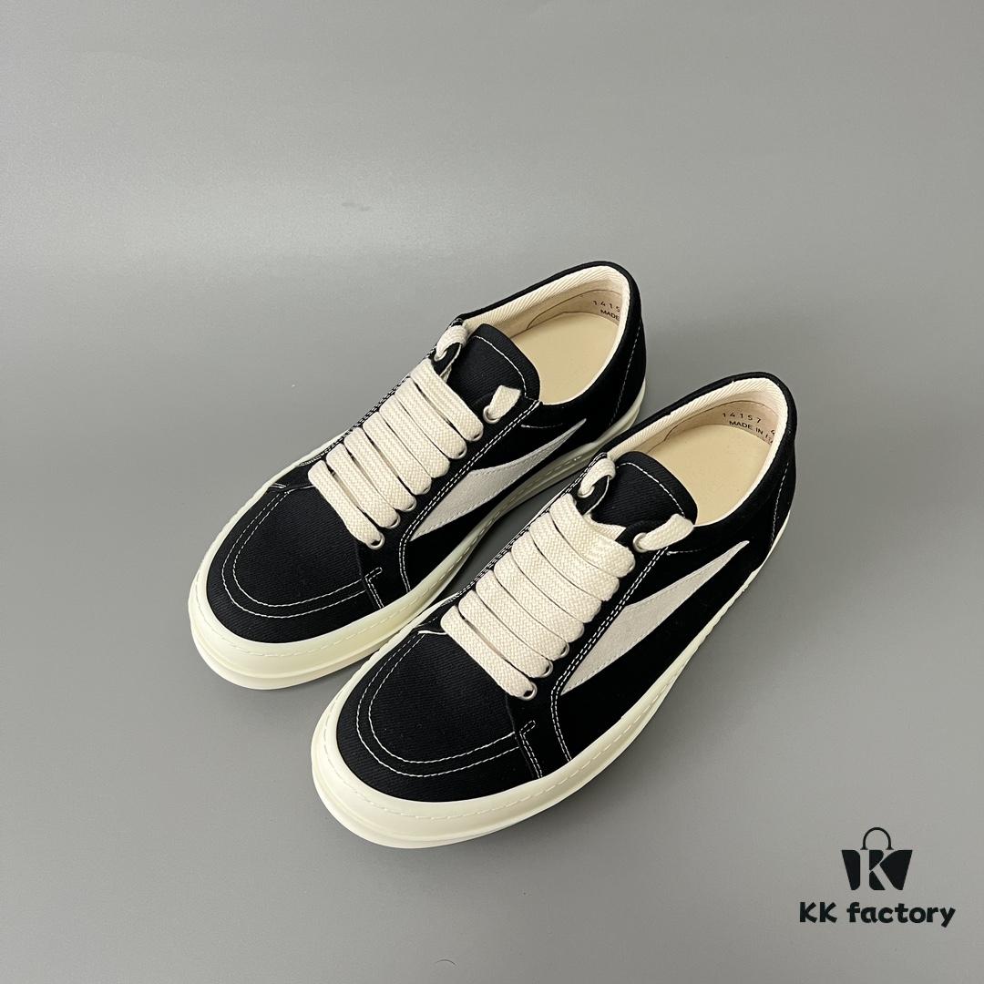 6930f0866e68136f4d9b39f9 Rick Owens DRKSHDW-inspired Twill Low-top Vans Style