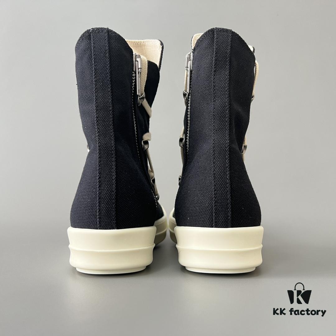 6930f0916e68136f4d9b3a0a Rick Owens DRKSHDW Black Canvas Pentagram Star
