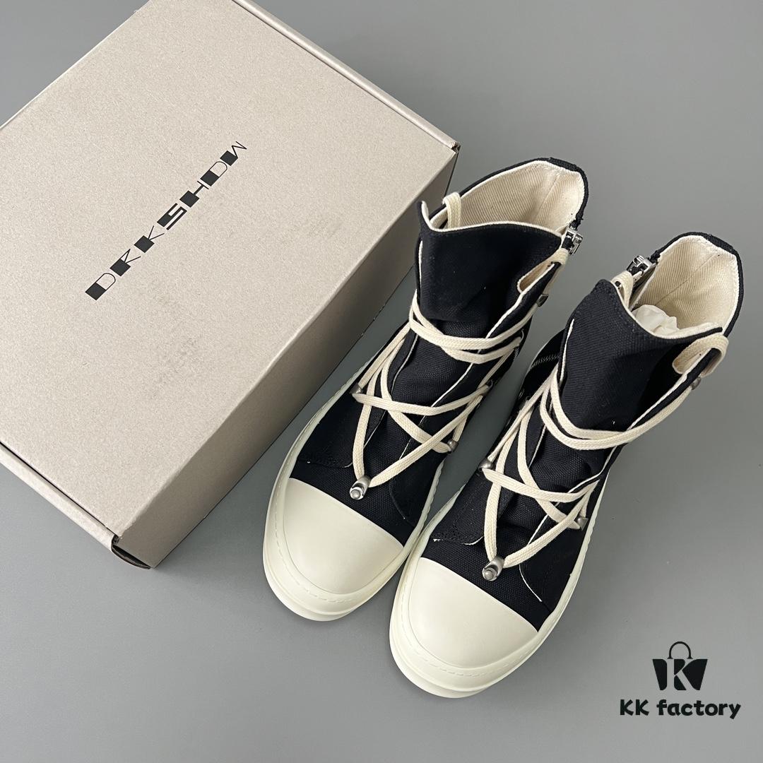 6930f0946e68136f4d9b3a0c Rick Owens DRKSHDW Black Canvas Pentagram Star