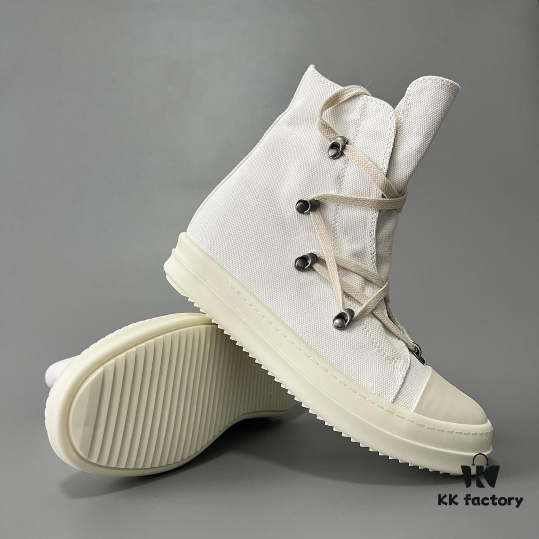 6930f0976e68136f4d9b3a11 Rick Owens DRKSHDW All-White Canvas Pentagram Star