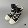 6930f0ab6e68136f4d9b3a2c Rick Owens DRKSHDW Black Canvas Pentagram Star