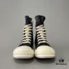 6930f0bc6e68136f4d9b3a42 Rick Owens DRKSHDW High-Top Lace-Up Converse Style Shoes in Vintage Wax Canvas