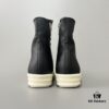 6930f0bd6e68136f4d9b3a47 Rick Owens DRKSHDW High-Top Lace-Up Converse Style Shoes in Vintage Wax Canvas