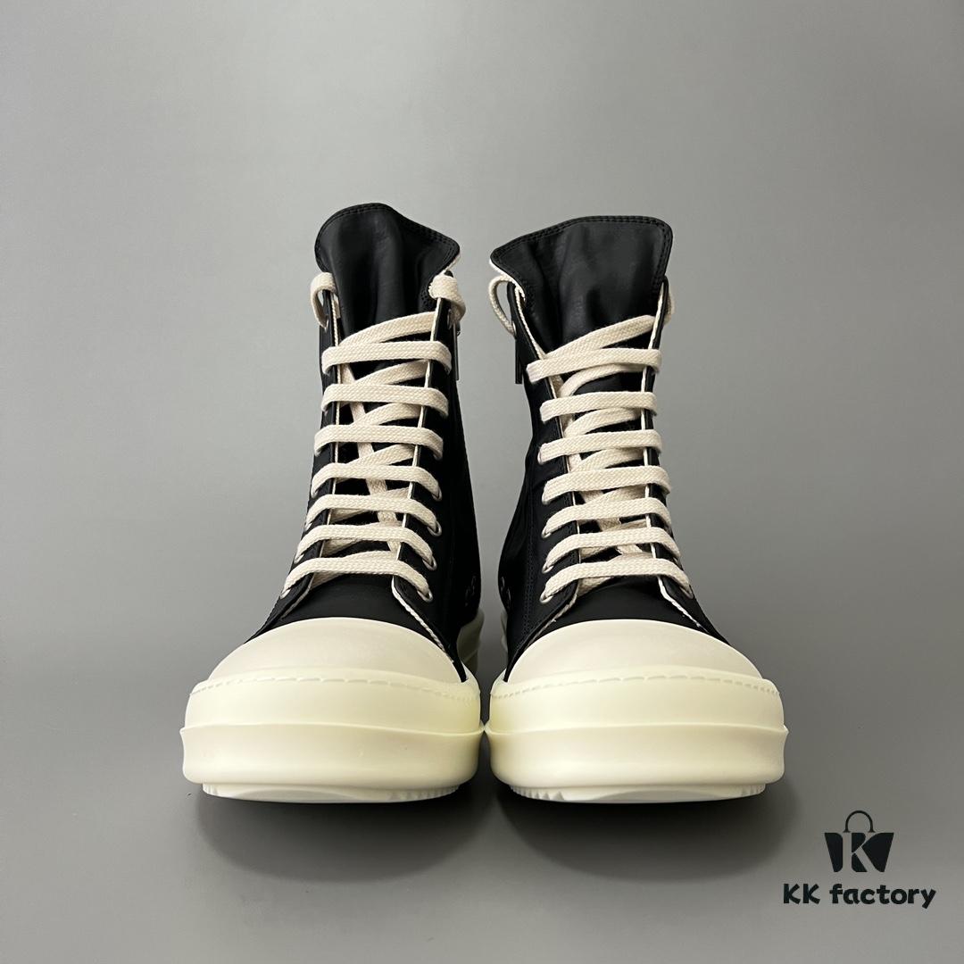 Rick Owens DRKSHDW High-Top Black Nylon Composite
