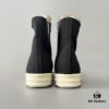 6930f0cf6e68136f4d9b3a60 Rick Owens DRKSHDW Classic Textured High-Top Lace-Up Sneakers