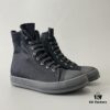 6930f0d56e68136f4d9b3a67 Rick Owens DRKSHDW Textured High-Top Lace-Up Sneakers with Black Toe