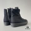 6930f0d56e68136f4d9b3a68 Rick Owens DRKSHDW Textured High-Top Lace-Up Sneakers with Black Toe