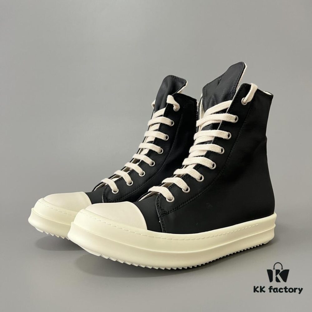 6930f0d86e68136f4d9b3a6d Rick Owens DRKSHDW High-Top Black Nylon Composite
