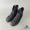 6930f0de6e68136f4d9b3a76 Rick Owens DRKSHDW Textured High-Top Lace-Up Black Sneakers