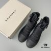 6930f0e06e68136f4d9b3a77 Rick Owens DRKSHDW Textured High-Top Lace-Up Black Sneakers