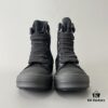 6930f0fe6e68136f4d9b3a9b Rick Owens DRKSHDW Textured High-Top Lace-Up Black Sneakers
