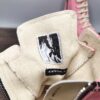 6930f1106e68136f4d9b3ab2 Rick Owens DRKSHDW Pink Canvas High-top Lace-up Sneakers with Heel Logo
