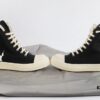 6930f1136e68136f4d9b3ab9 Rick Owens DRKSHDW Textured High-Top Lace-Up with Printed Logo (Note: Logo Only on Right Foot)